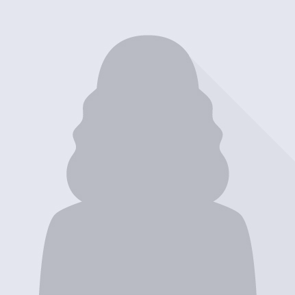 Placeholder of a woman's profile photo